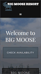 Mobile Screenshot of bigmooseresort.com